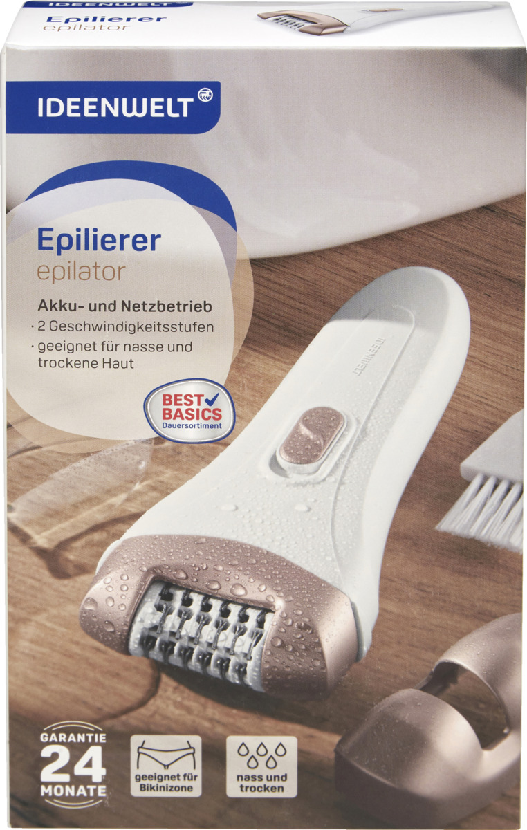 Bild 1 von IDEENWELT Epilierer rose/weiß