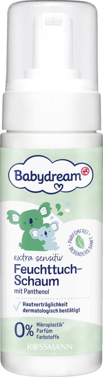 Bild 1 von Babydream Feuchttuch-Schaum extra sensitiv