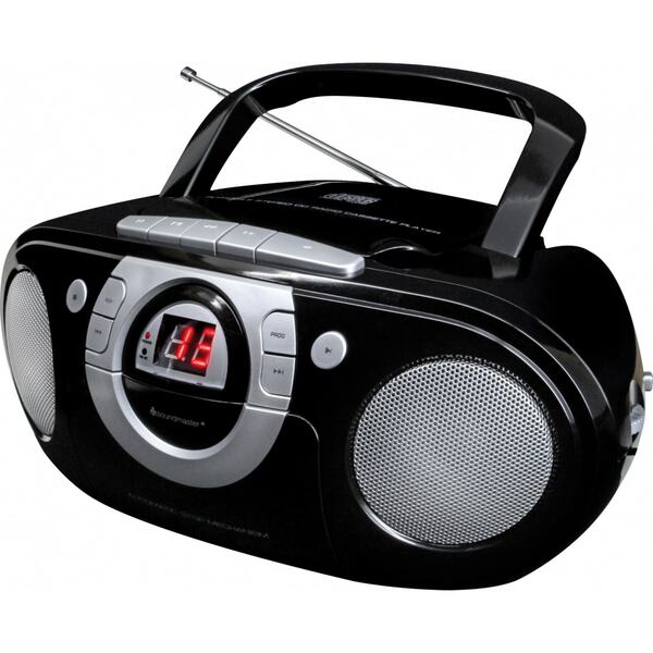 Bild 1 von Soundmaster SCD5100SW Radio-Kassettenspieler mit CD-Spieler - schwarz