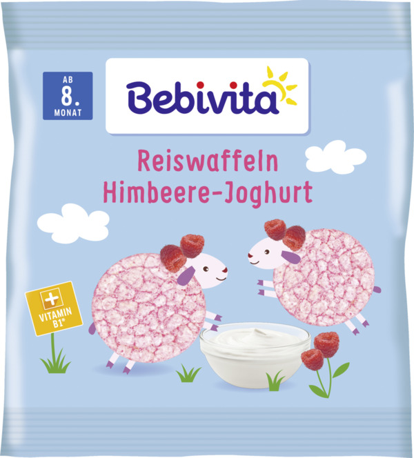 Bild 1 von Bebivita Reiswaffeln Himbeere-Joghurt