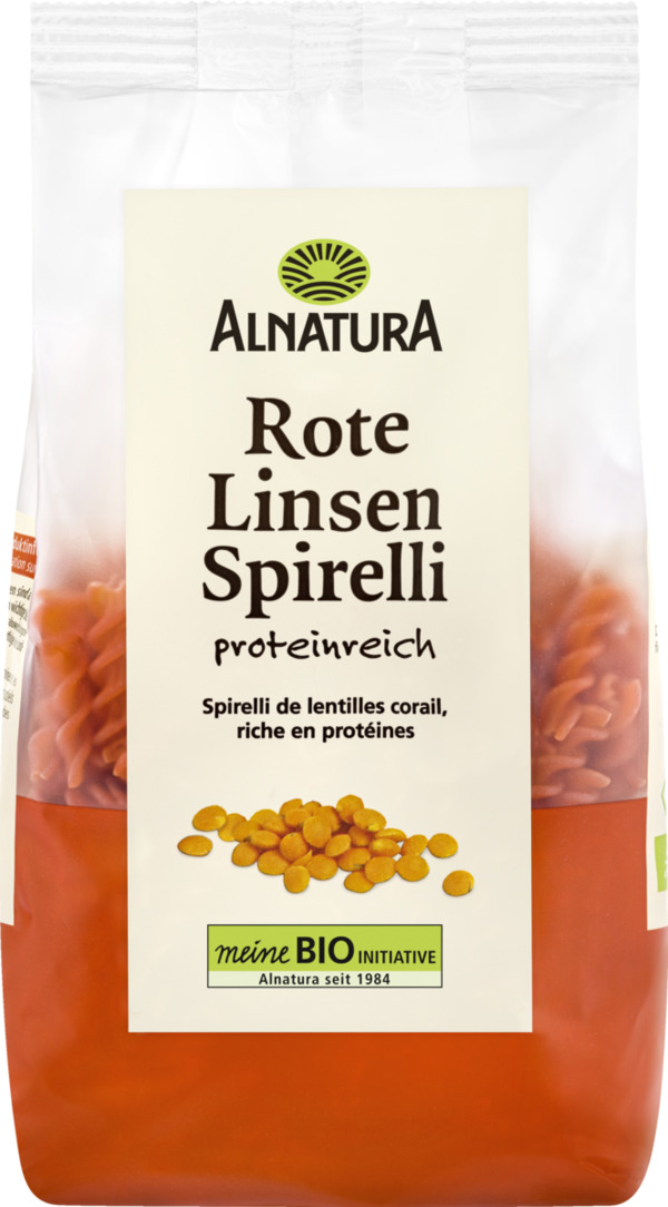 Bild 1 von Alnatura Bio Rote Linsen Spirelli