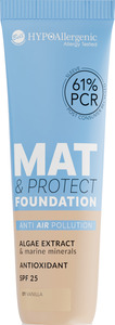 HYPOAllergenic Mat & Protect Foundation SPF 25 01 Vanilla, 30 g