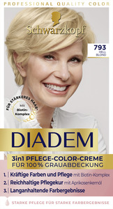 Schwarzkopf Diadem 3in1 Pflege-Color-Creme 793 Hell Blond