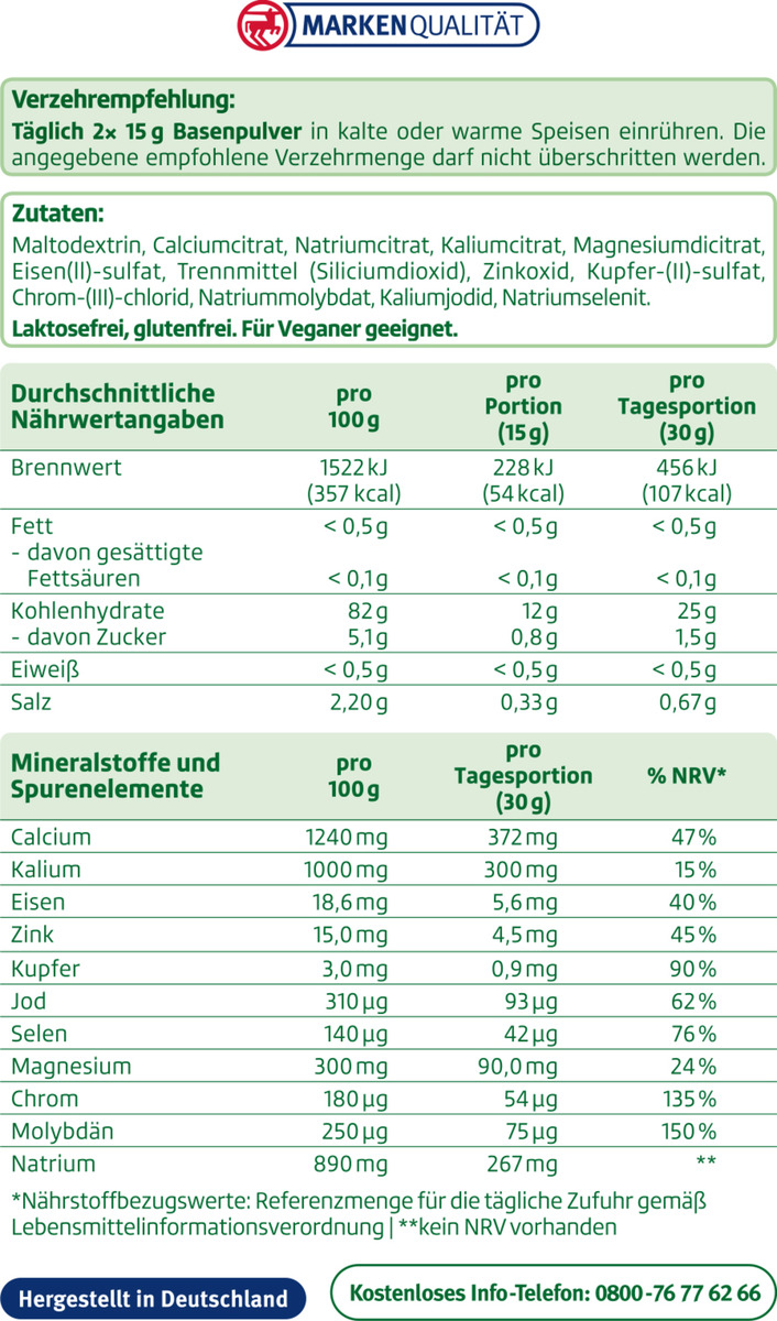 Bild 2 von altapharma Basenpulver