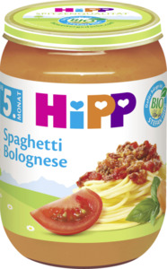 HiPP 
            Bio Menü Spaghetti Bolognese