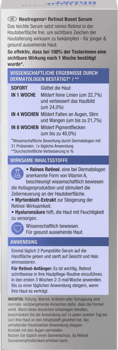 Bild 2 von Neutrogena Anti-Age Retinol Boost Serum