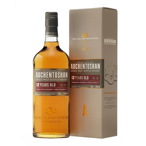 Bild 1 von Auchentoshan 12 Jahre Single Malt Whisky 40,0 % vol 0,7 Liter