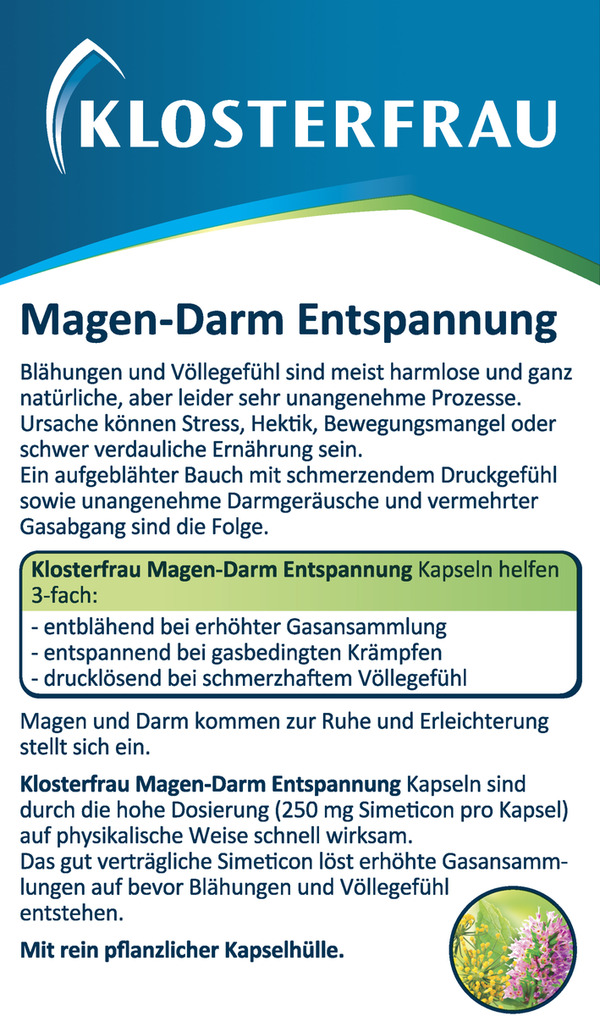 Bild 4 von Klosterfrau Magen-Darm Entspannung Kapseln