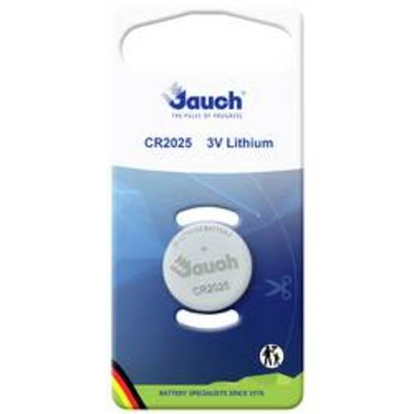 Bild 1 von Jauch Quartz Knopfzelle CR 2025 Lithium 165 mAh 3 V 1 St.