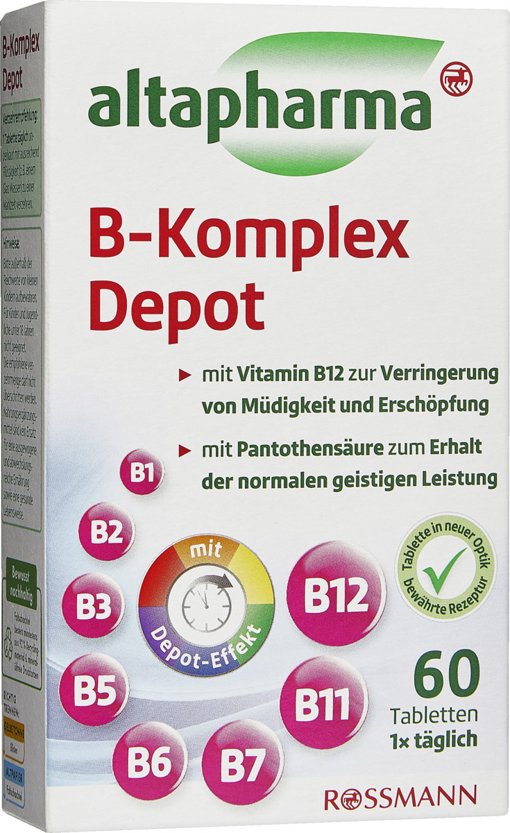 Bild 1 von altapharma B-Komplex Depot