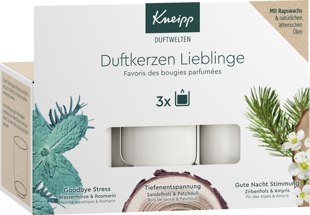 Bild 1 von Kneipp Geschenkset Duftkerzen Lieblinge