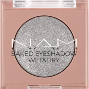 NAM Baked Eyeshadow Nr. 2 Silver Lining, 4 g