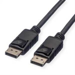 Roline DisplayPort Anschlusskabel DisplayPort Stecker, DisplayPort Stecker 10.00 m Schwarz 11.04.5766 Geschirmt DisplayPort-Kabel