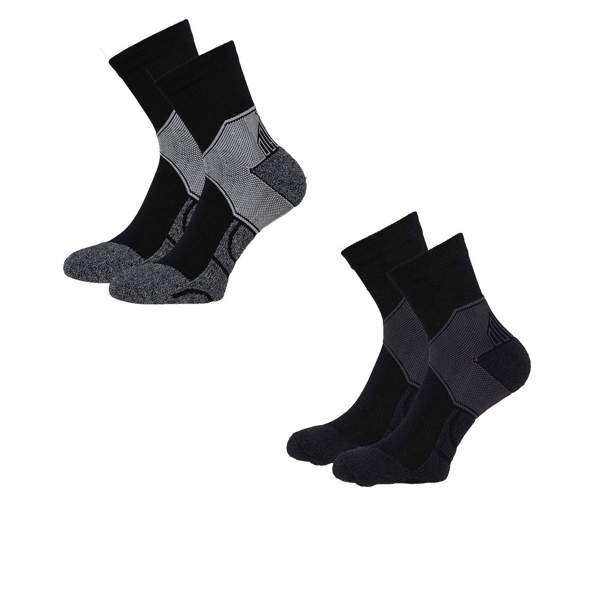 Bild 3 von CRANE Damen und Herren Outdoor-Sport-Socken, 2 Paar
