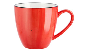 Peill+Putzler Kaffeetasse  Genua rot Maße (cm): H: 7,8  Ø: [8.2] Geschirr & Besteck