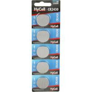HyCell CR2430 Knopfzelle CR 2430 Lithium 300 mAh 3 V 5 St.