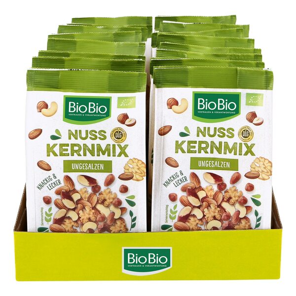 Bild 1 von BioBio Nusskern-Mix 125 g, 16er Pack