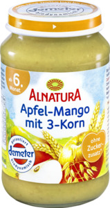 Alnatura Bio Apfel-Mango mit 3-Korn