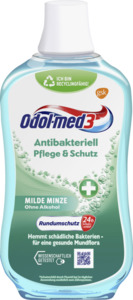 Odol med3 Antibakteriell Pflege & Schutz Mundspülung