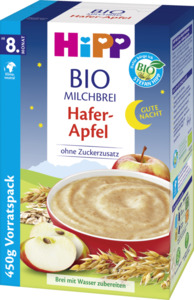 HiPP Bio Milchbrei Gute Nacht Hafer-Apfel