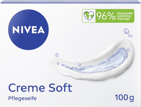 Bild 1 von NIVEA Pflegeseife Creme Soft