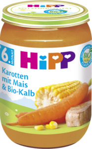 HiPP 
            Bio Menü Karotten mit Mais & Bio-Kalb