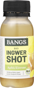 BANGS Bio Ingwer Shot Apfel/Zitrone