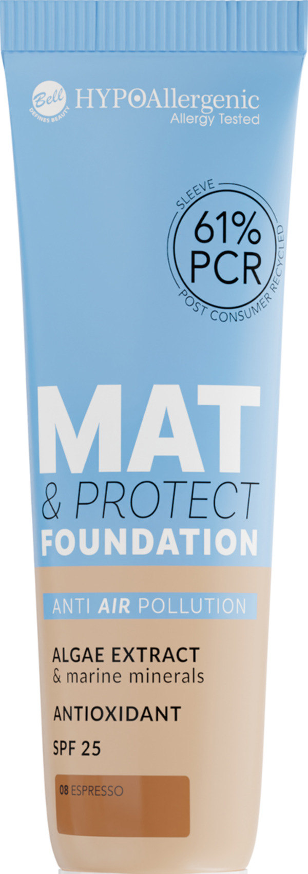Bild 1 von HYPOAllergenic Mat & Protect Foundation SPF 25 08 Espresso, 30 g