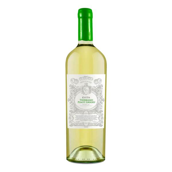 Bild 1 von Evita Trebbiano Pinot Grigio IGT 11,5 % vol 0,75 Liter - Inhalt: 6 Flaschen