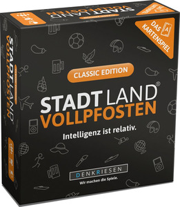 Denkriesen STADT LAND VOLLPFOSTEN Das Kartenspiel - Classic Edition