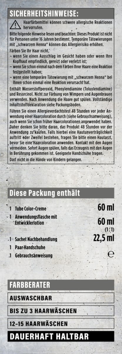 Bild 2 von Schwarzkopf got2b Dauerhafte Haarfarbe Edelmetall M71 Pearl Metallic Silber