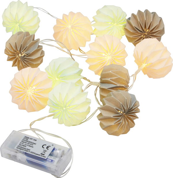 Bild 2 von Rubin Licht LED-Lichterkette Origami bunt