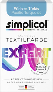 simplicol Textilfarbe expert Südsee-Türkis