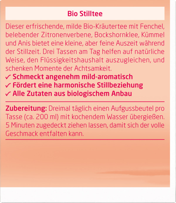 Bild 2 von Weleda             Bio Stilltee