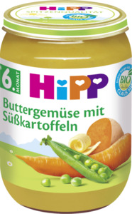 HiPP 
            Bio Menü Buttergemüse mit Süßkartoffeln
