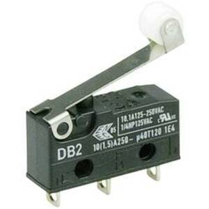 ZF Mikroschalter DB2C-A1RC 250 V/AC 10 A 1 x Ein/(Ein) IP67 tastend 1 St.