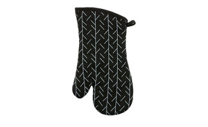 KHG Topfhandschuh schwarz 100% Baumwolle, Baumwolle Maße (cm): B: 33 Küchenzubehör