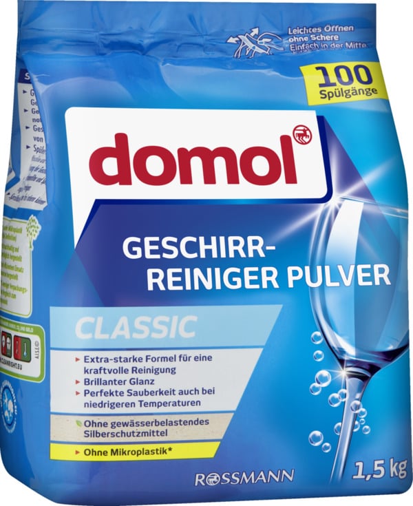 Bild 1 von domol Geschirr-Reiniger Pulver Classic