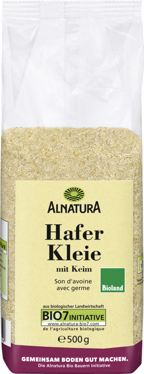 Bild 1 von Alnatura Bio Haferkleie mit Keim