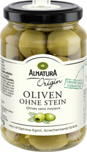 Alnatura Bio Origin Grüne Oliven ohne Stein