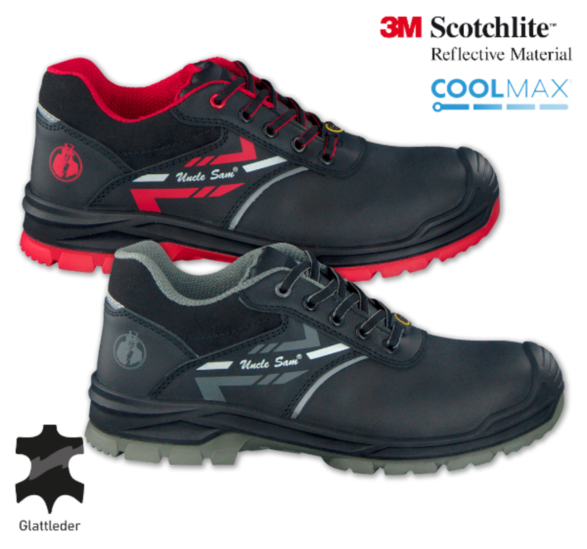 Bild 1 von UNCLE SAM Sicherheitshalbschuhe S3*