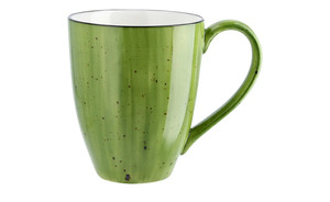 Peill+Putzler Kaffeebecher  Genua grün Porzellan Maße (cm): H: 10,5  Ø: [9.0] Geschirr & Besteck