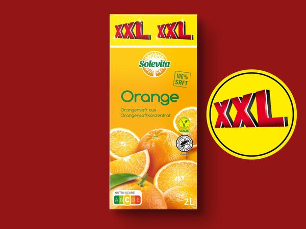 Bild 1 von Solevita Orangensaft XXL, 
         2 l