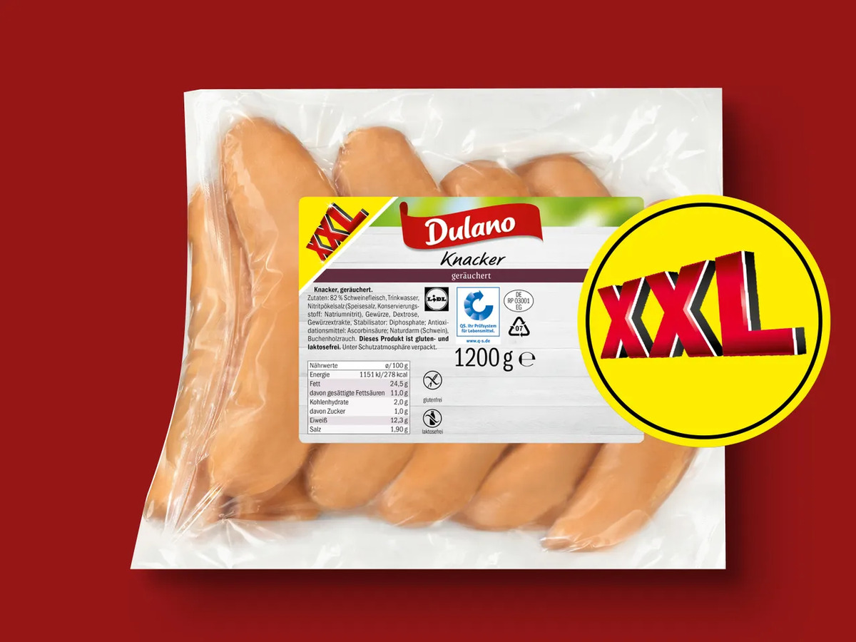 Bild 1 von Dulano Knacker XXL, 
         1,2 kg 