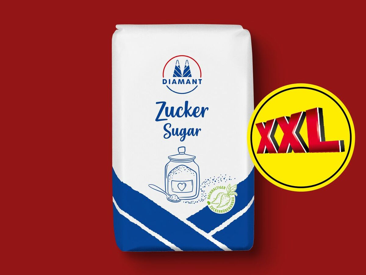 Bild 1 von Diamant Zucker, 
         2 kg