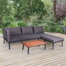 Bild 1 von Modulares Lounge-Set India, 3-tlg.