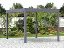 Bild 3 von Better Garden Elektrischer Pavillon aus Aluminium mit LED