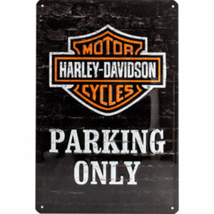 Blechschild Harley-Davidson Logo Maße: 30x20cm