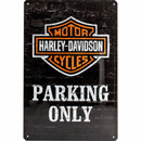 Bild 1 von Blechschild Harley-Davidson Logo Maße: 30x20cm
