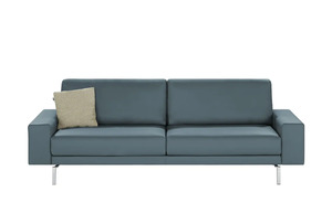 hülsta Sofa blau Maße (cm): B: 240 H: 85 T: 95 Polstermöbel